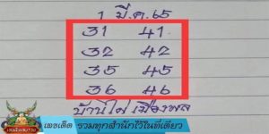 เลขเด็ด รวมทุกสำนักไว้ในที่เดียว