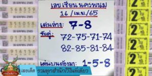 เลขเด็ด รวมทุกสำนักไว้ในที่เดียว